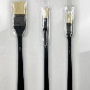 set 3 big flat paint brushes