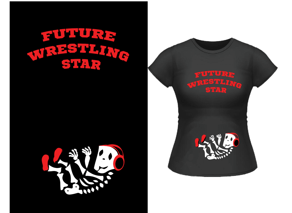 Future Wrestling Star T Shirt Logo Idea