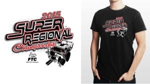 2015 FTC West Super- Regional Championship awesome robotics tshirt vector logo design