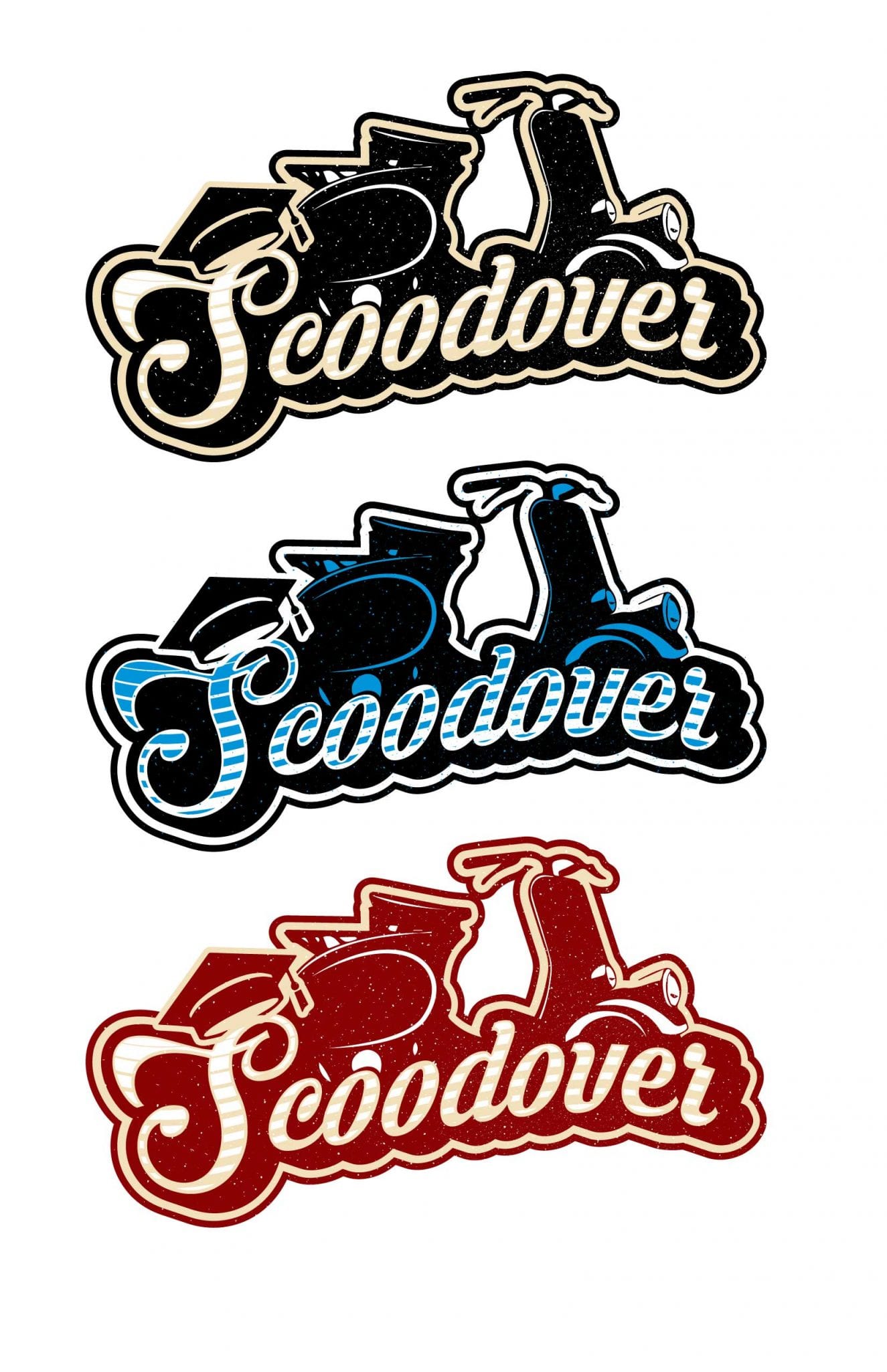 Scoodover cool logo design