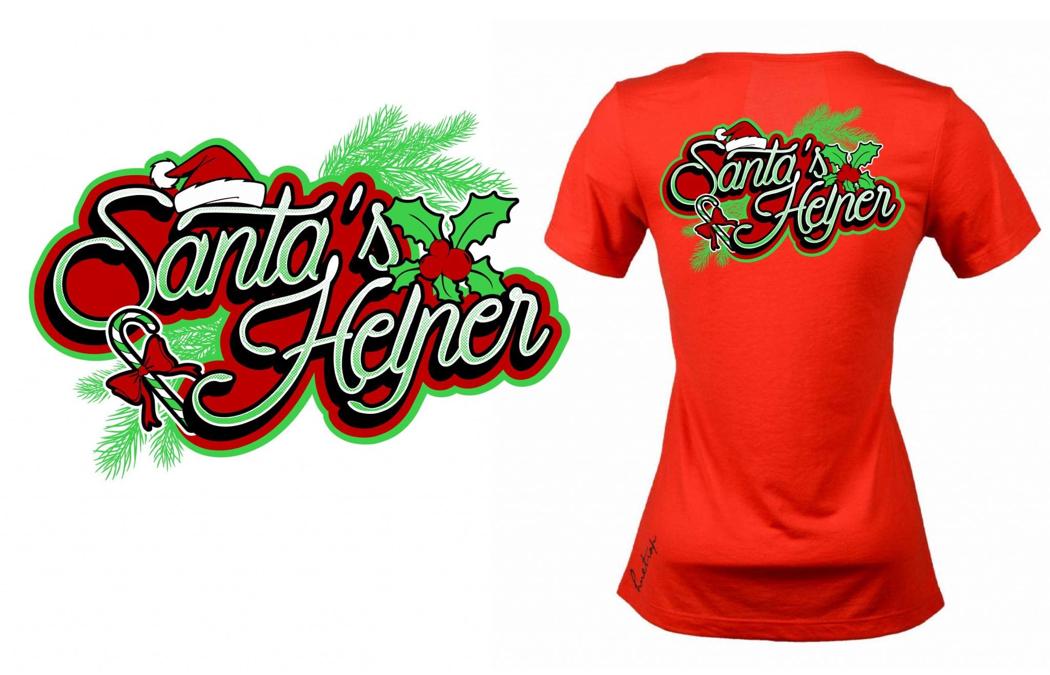 Eyecatching vector logo design for t-shirt for 2015 Holly Feis event
