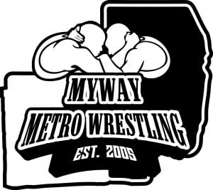 CUSTOM VECTOR LOGO DESIGN FOR MYWAY METRO WRESTLING BY URARTSTUDIO.COM