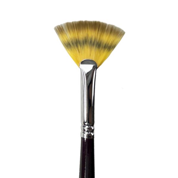 fan brush synthetic bristles