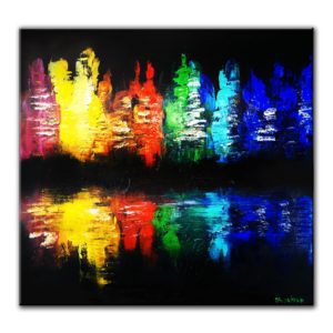 city of color ABSTRACT PAINTING