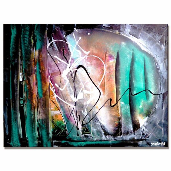 FIND YOUR WAY, ABSTRACT PAINTING