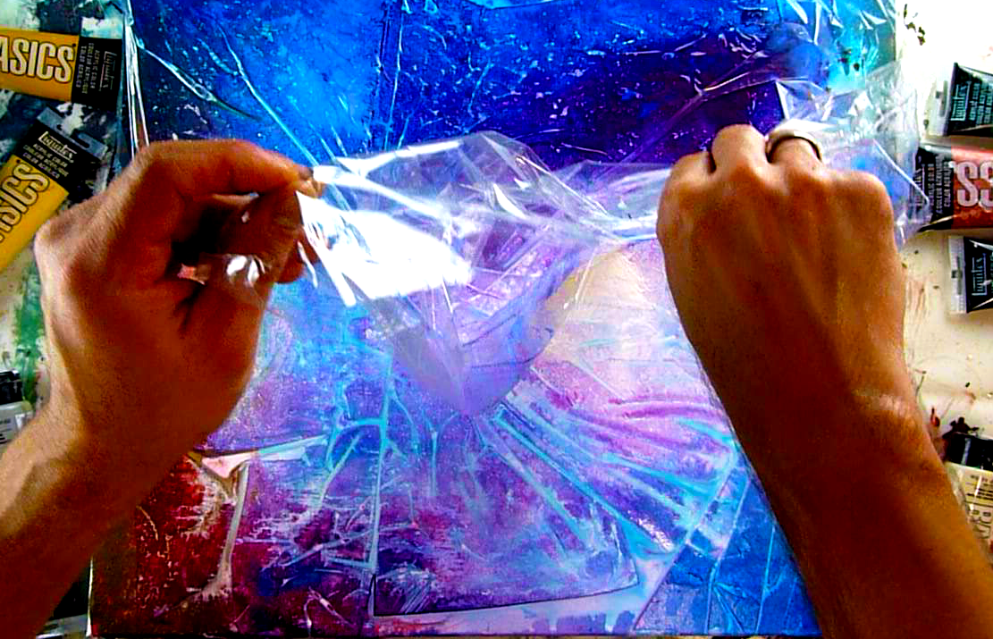 YOUNG NIGHT, ABSTRACT PAINTING