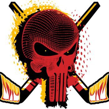 HOCKEY-SKULL-t-shirt-vector-logo-design-for-print