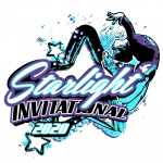 Starlight gymnastics invitational 2020 adjustable t-shirt logo design.ai