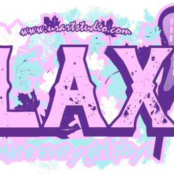 LAX-where-every-girl-play-customizable-T-shirt-vector-logo-design-for-print