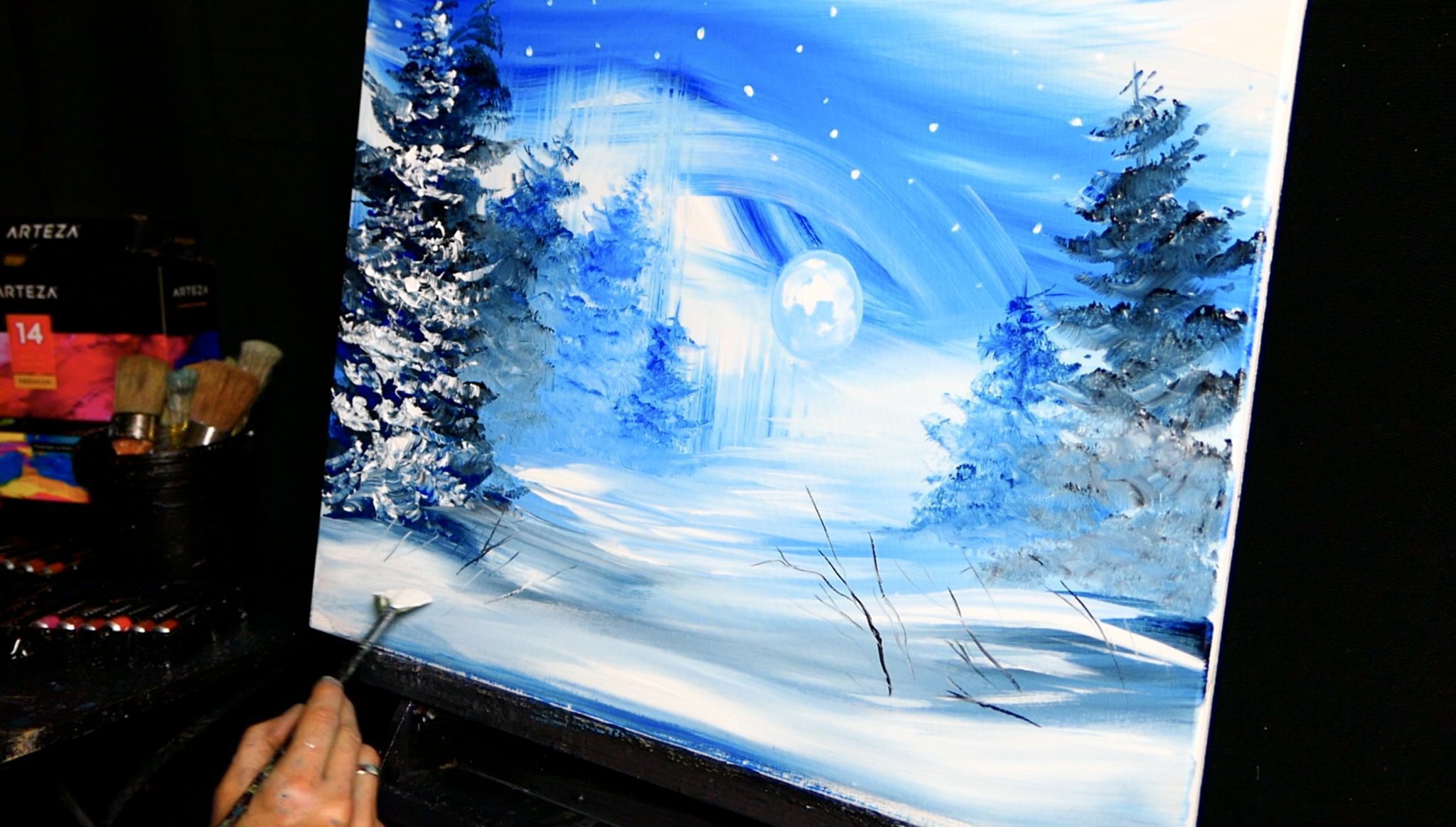 WET-ON-WET TECHNIQUE