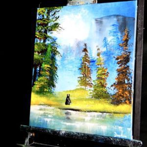BEAR-COUNTRY-ACRYLIC-PAINTING-TECHNIQUES-DRANITSIN1