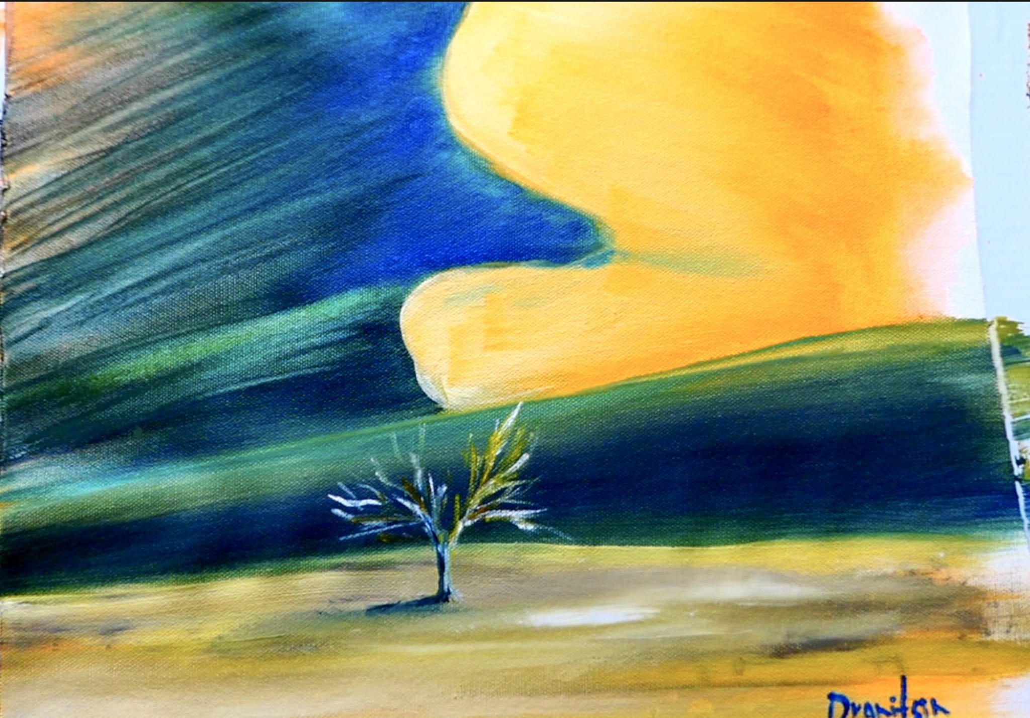 Create a Mesmerizing Desert Dunes Acrylic Painting: Step-by-Step Artistic Adventure