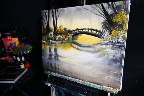 GOLDEN-BRIDGE-SIDE-VIEW-ORIGINAL-PAINTING-BY-DRANITSIN