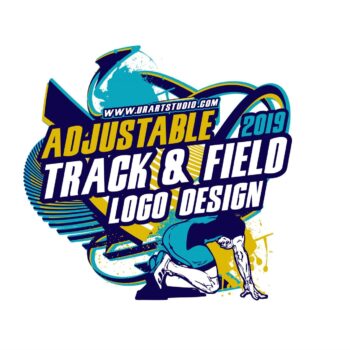 TRACK AND FIELD VECTOR LOGO DESIGN FOR PRINT AI EPS PDF PSD 504