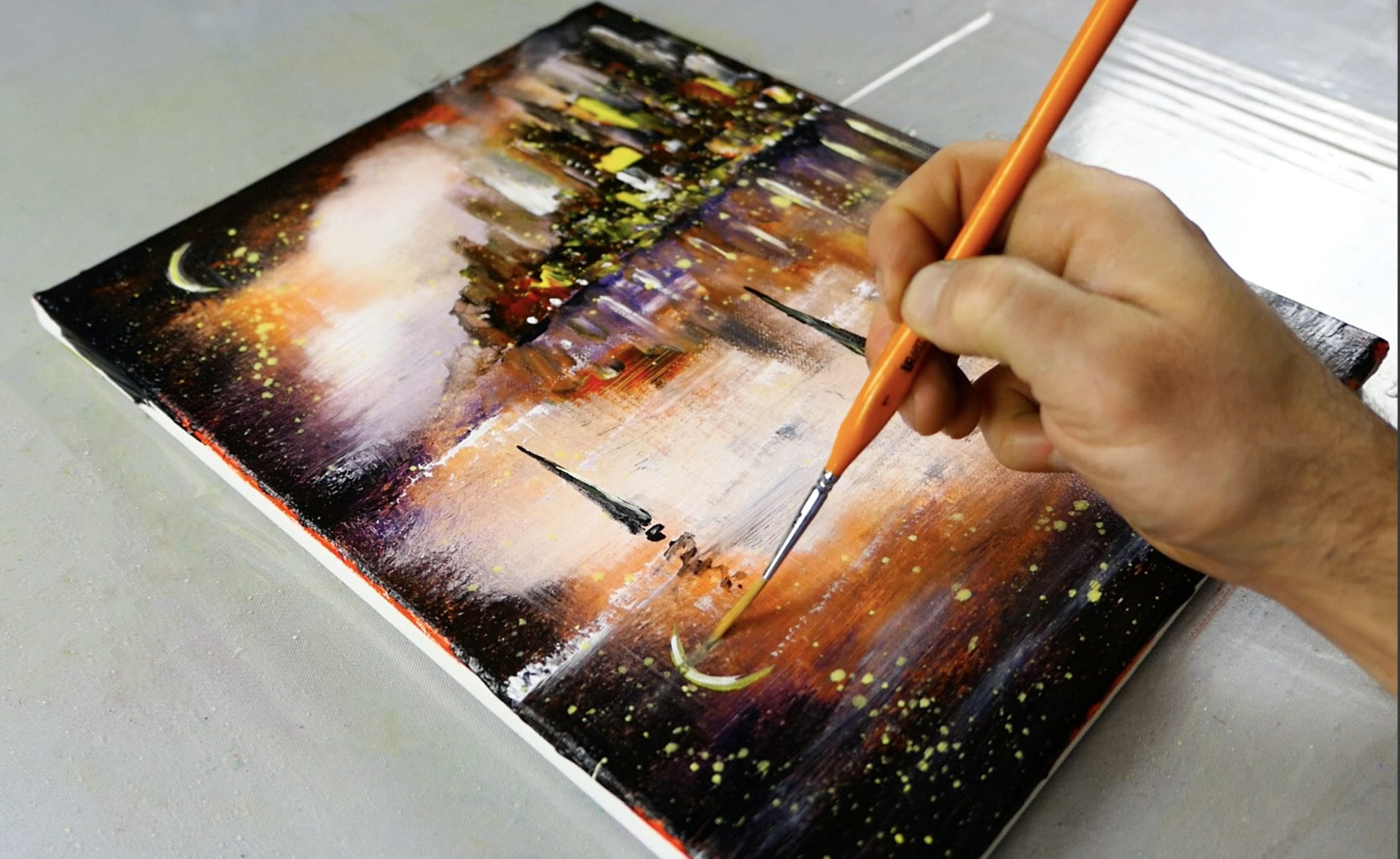 Discover the Enchanting World of Acrylic Landscape Painting at UrArtStudio
