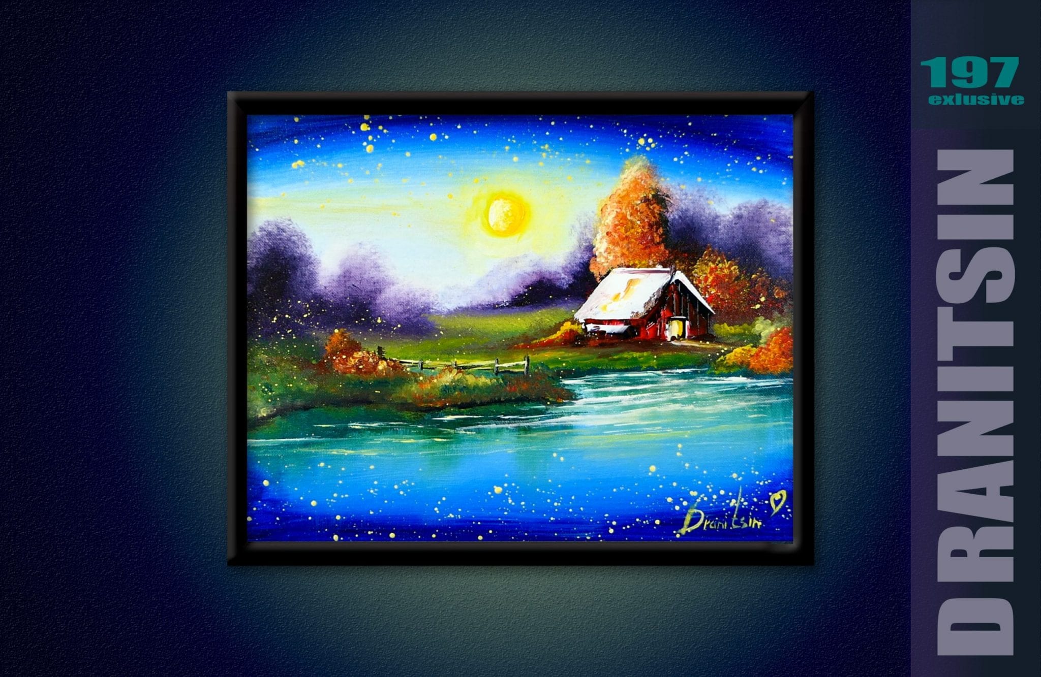 New exclusive art video – Barn by the Lake