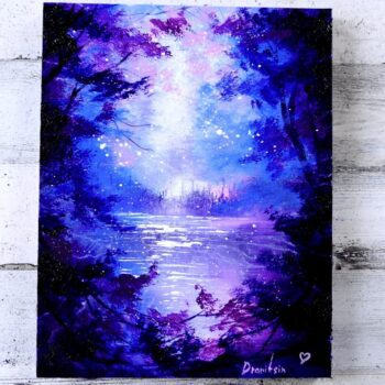 Magical Purple Landscape