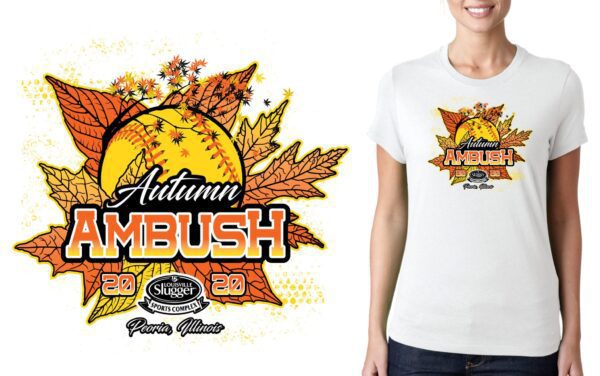 Autumn Ambush logo design