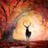 Autumn Landscape | Easy Painting For Beginners | Abstract Art | Acrylics4