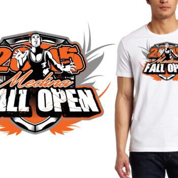 2015 Medina Fall Open logo design