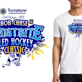 2016 Bob Chase Frostbite Sled Hockey Classic logo design