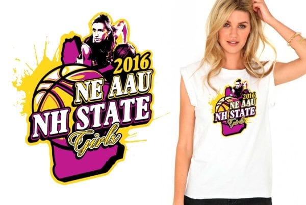 2016 NH State Tournament LOGO DESIGN