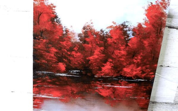 Autumn Landscape | Easy Painting for Beginners | Abstract | Acrylics2