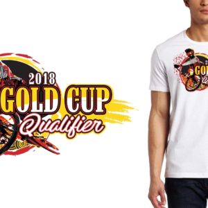 2018 Gold Cup Race logo design