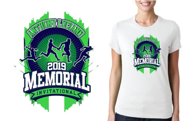 PRINT 2019 Anthony Luciano Memorial Invitational logo design