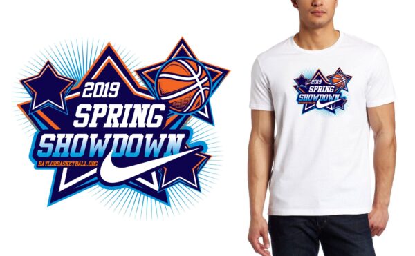 PRINT 2019 Nike Spring Showdown logo design
