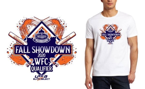 PRINT 2020 Fall Showdown WFC Qualifier logo design