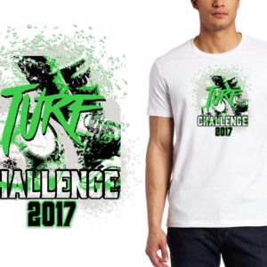 PRINT 2017 Turf Challenge mike soccer logo design