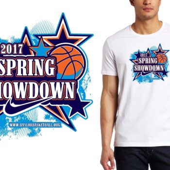 PRINT 2017 Nike Spring Showdown basketball logo design