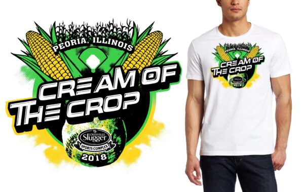 CREAM OF THE CROP logo design