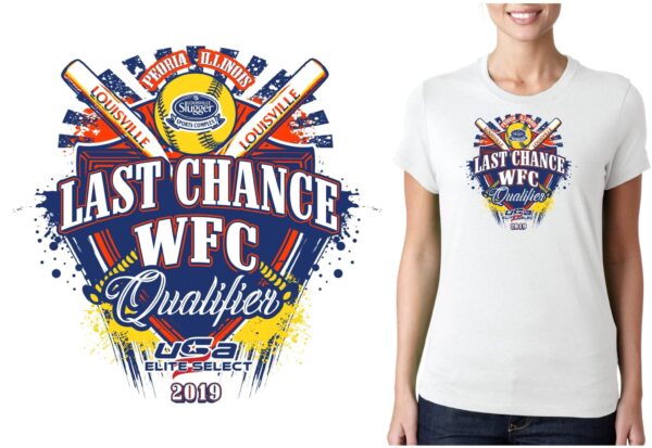 PRINT Last Chance WFC Qualifier logo design