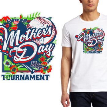 PRINT Mothers Day Tournament logo design