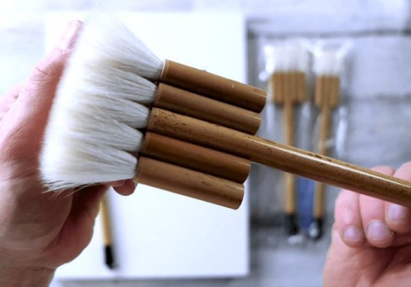 2 Soft Blending Brushes - Ultra Soft Bristles