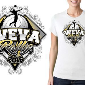 WEVA Rally logo design