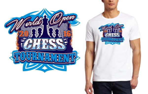 2016 World Open Chess Tournament logo design