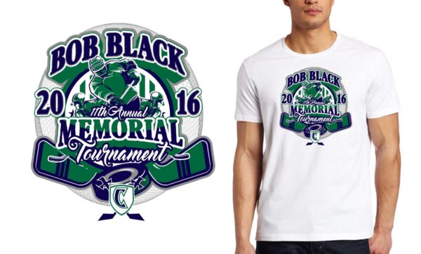 Bob Black Memorial Tournament logo design