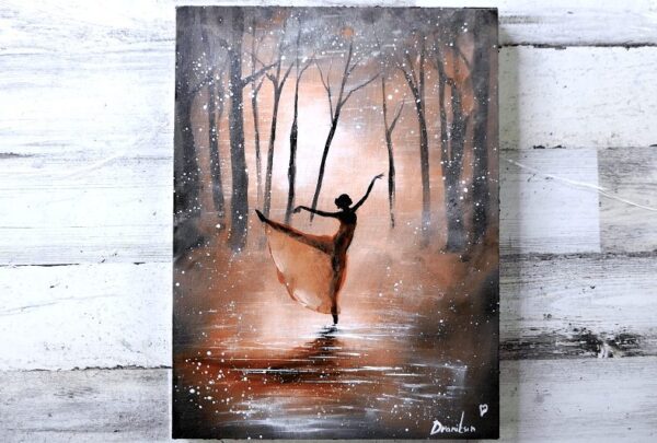 Dancing-in-the-Dusk-Acrylic-Painting-Techniques-Easy-for-Beginners2