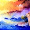 Tree and Clouds | Acrylic Painting | Easy for Beginners