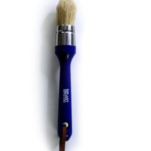Pointed Oval Brush Long Handle by Peter Dranitsin5 blue color