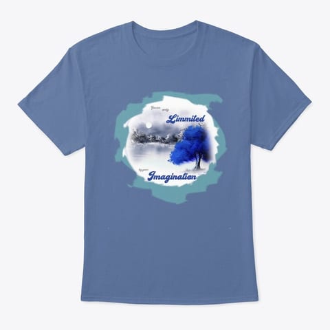 blue tree on teespring