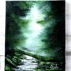 SUNSHINE in Deep Green Forest | Easy Acrylic Painting for Beginners | Abstract LANDSCAPE ART