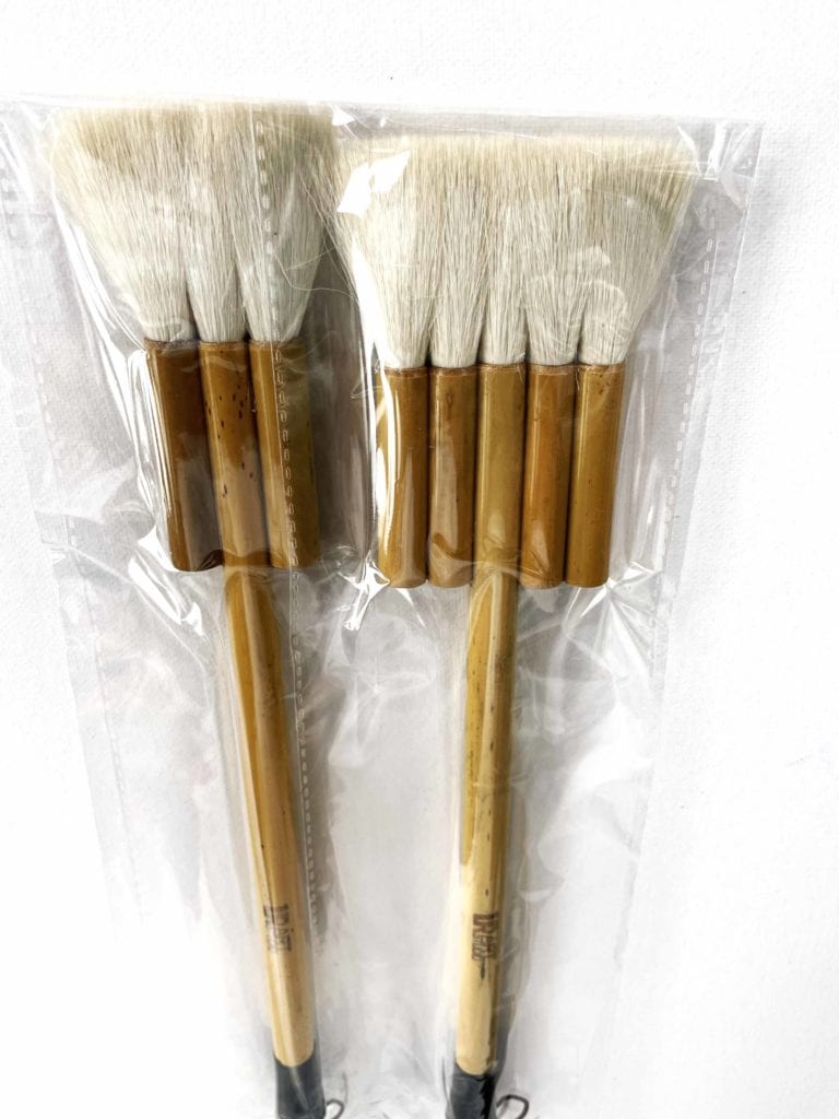 BIG OVAL BRUSH NAVY – UrArtStudio