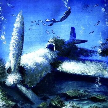 Plane Underwater Acrylic Painting Techniques by Dranitsin Peter