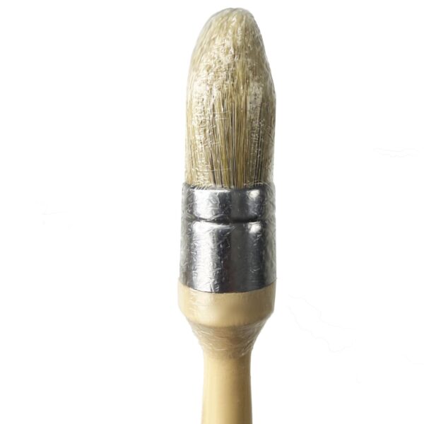 pink big oval brush