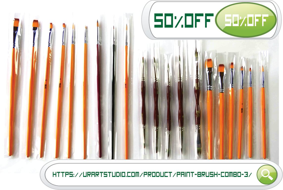 50% OFF PAINT BRUSH COMBO #3