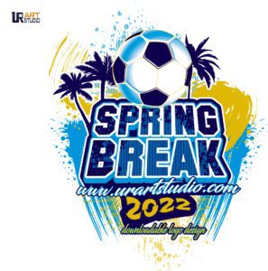 SOCCER SPRING BREAK DOWNLOADABLE LOGO DESIGN